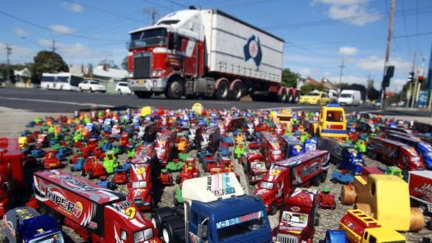 Lobbyists will take their 1000 toy trucks to the steps of Parliament to demand assistance from whoever wins government.