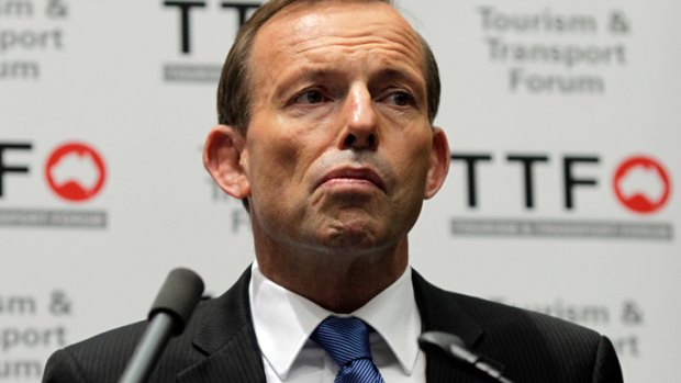 A  blunder of the first order: Tony Abbott.
