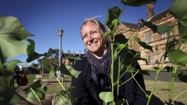 The agriculture boom: Dr Nicola Cottee researches cotton physiology and heat stress. 
