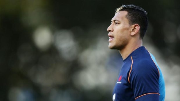 Israel Folau is unflappable, says Nic White.