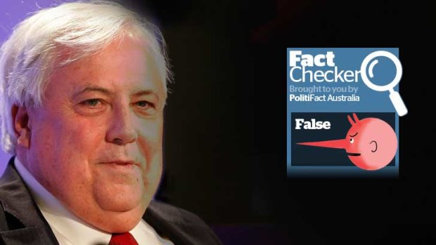 Clive Palmer's tax policy won't work in the real world.