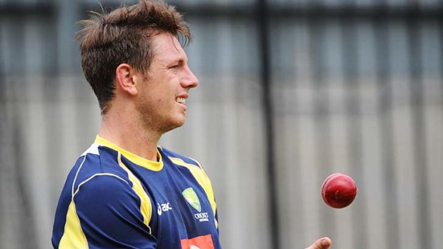 James Pattinson is unfazed by the experience of India's top order.