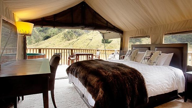 Glamping ... the great outdoors without the hassle.