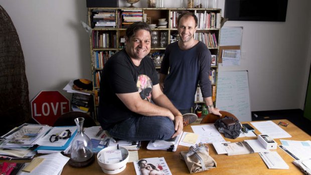Curiouser and curiouser: 20 Questions host Wesley Enoch and co-deviser Eamon Flack.
