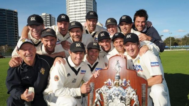 Victoria won the 2009 Sheffield Shield at the Junction Oval.  