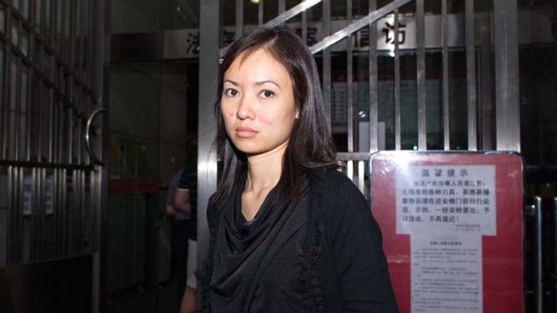 "Immensely hurt" ... Ng's wife Niki Chow. Matthew Ng appealed to the Guangdong Higher People's Court on Tuesday on emotional grounds.
