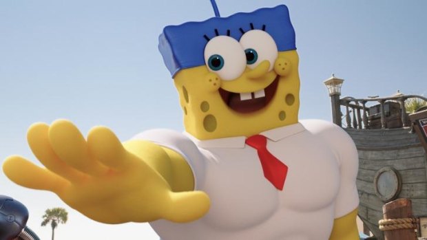 The superhero 3D versions of SpongeBob and his friends were created by Melbourne effects house Iloura. 