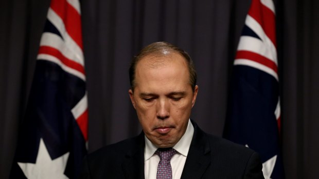 "We are doing everything within our power to provide support to people": Immigration Minister Peter Dutton.