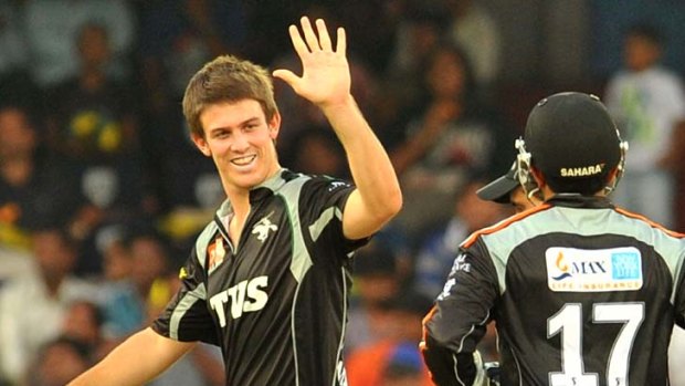 Australian all-rounder Mitchell Marsh took four wickets for the Pune Warriors.