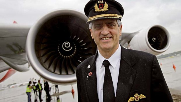 Qantas pilot Richard de Crespigny.