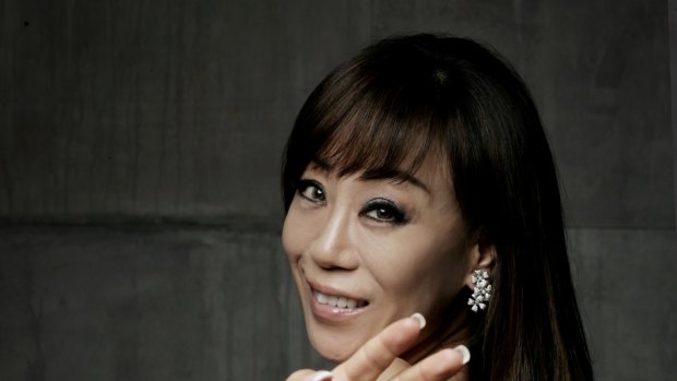 Korean opera singer Sumi Jo has seven shipping trunks full of gowns for her Australian tour. 
