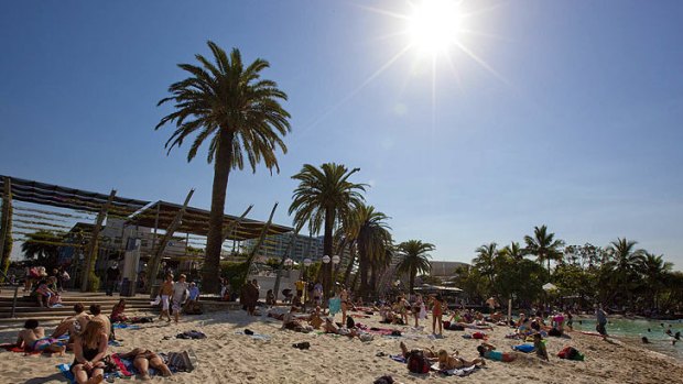 Sunday could bring temperatures as high as 34 degrees for Brisbane.