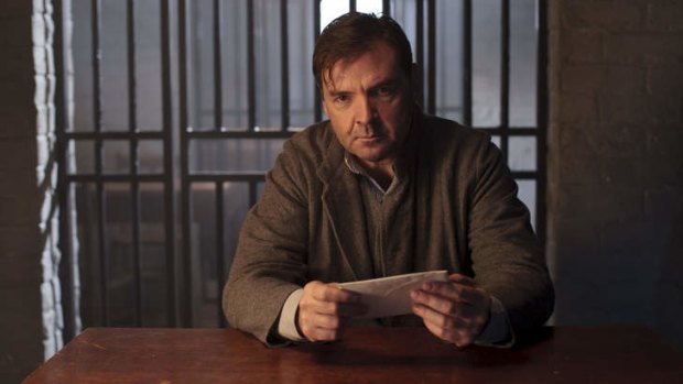 Out of the house but not out of the picture ... Brendan Coyle as valet John Bates in <i>Downton Abbey</i>.