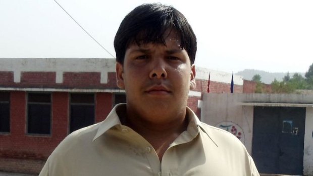 Heroic ... Pakistani student Aitzaz Hassan, who was killed after stopping a suicide bomber outside his school in Hangu district.