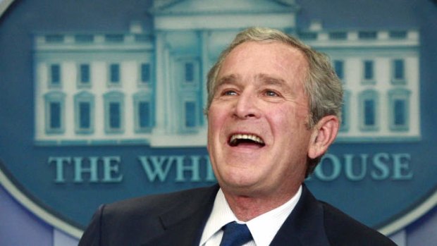 Messy legacy: Former US President George W. Bush.