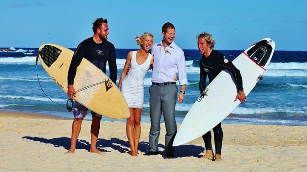 Lorraine Murphy and Wade Tink chose to tie the knot in Bondi, thousands of miles from family in the UK and Ireland.
