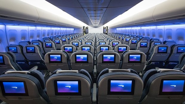 The new premium economy: British Airways's World Traveller seats. 
