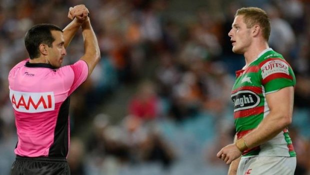 Charge downgraded: Souths prop George Burgess.