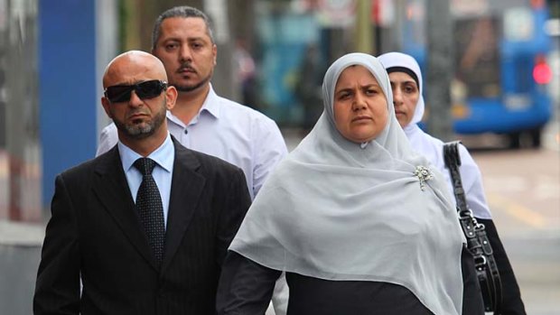 ''Puzzling'' ... the parents of Rahma El-Dennaoui, Hosayn and Alyaa El-Dennaoui, arrive at Glebe Coroners Court on Thursday.