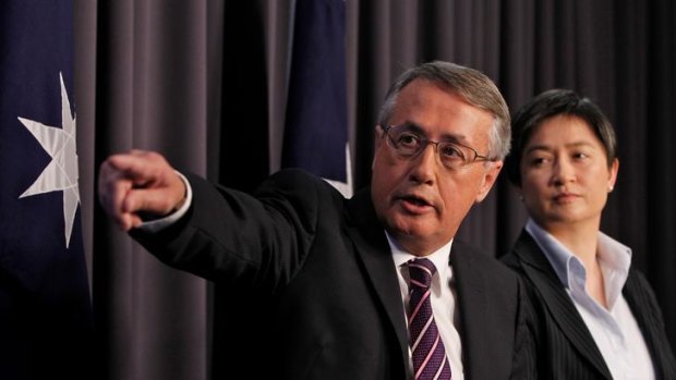 Wayne Swan has said traditional policy arsenals are depleted, and political divisions mired efforts to overcome problems on both sides of the Atlantic.