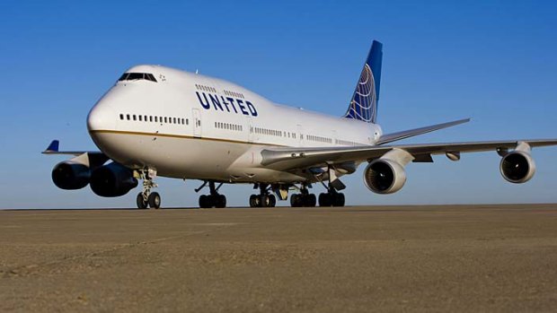 Jumbo hopes &#8230; United's 747s will eventually be replaced by the new Boeing 787 Dreamliner.
