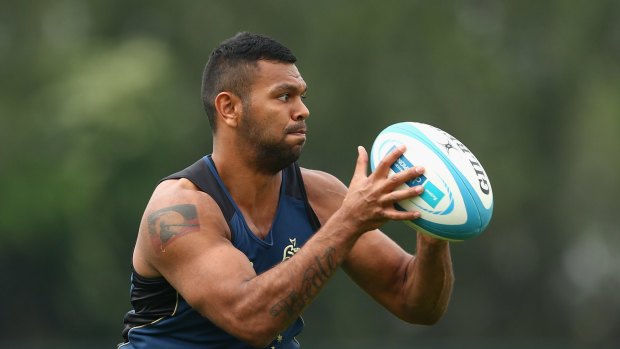 Controversial figure: Wallabies five-eighth Kurtley Beale.