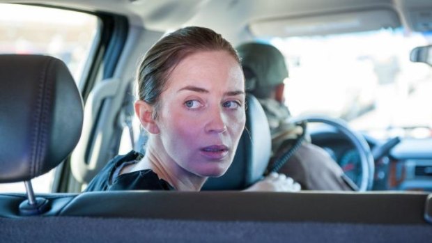 Emily Blunt plays FBI agent Kate Macer in <i>Sicario</i>.
