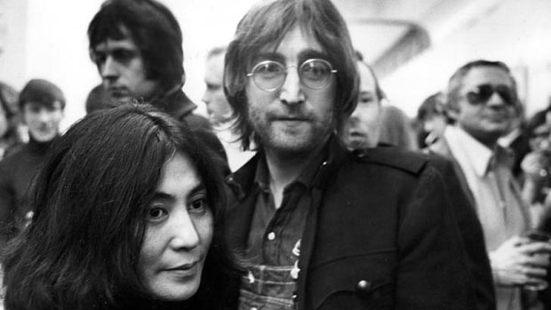 Creative souls: John Lennon with Yoko Ono in 1971.