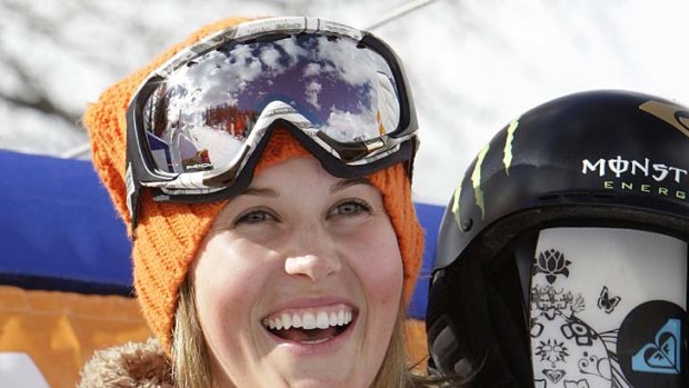 Sarah Burke ... died after a training accident nine days ago.