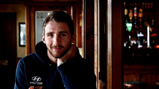 Finding his feet: Carlton's Zack Tuohy.