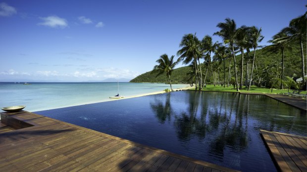 The Orpheus Island resort in Queensland.