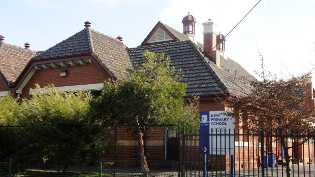 Kew Primary School pictured from Pakington Street.