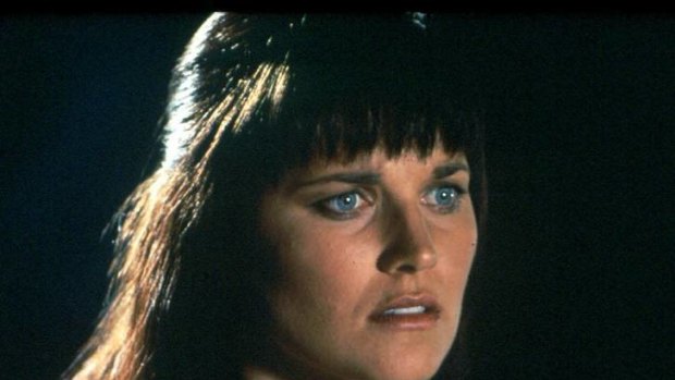 Lucy Lawless in the 90s cult classic "Xena: Warrior Princess".