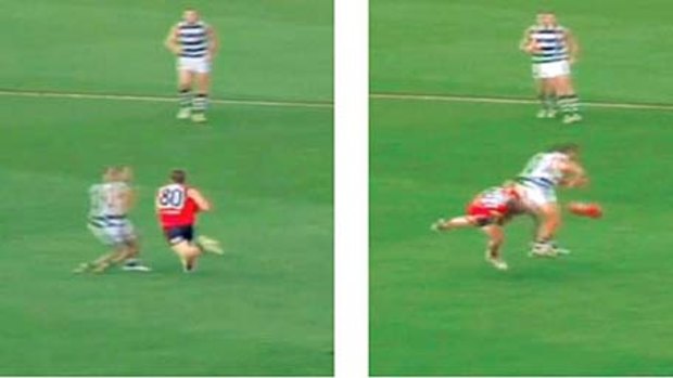 Cat David Wojcinski has been cited for rough conduct against Casey Scorpions' Jack Viney.