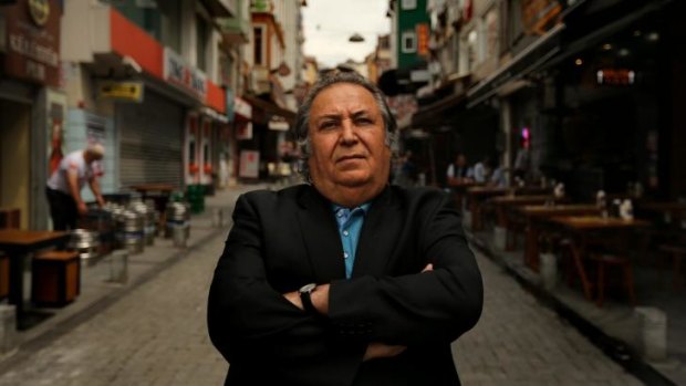 'It's divine justice': Lawyer Celal Ulgen in the streets of Istanbul.