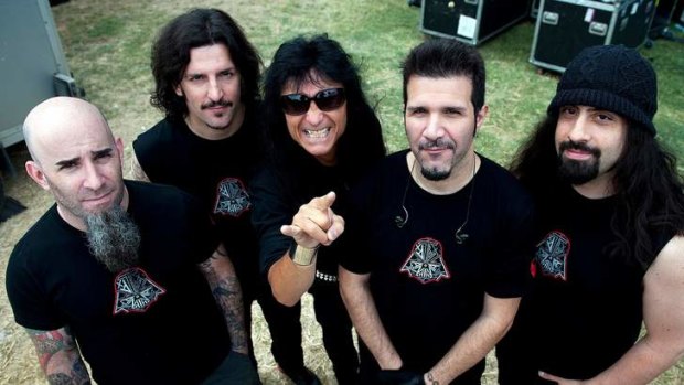 Thrash metal royalty Anthrax will play Soundwave and capital city shows ahead of their new release <i>Anthems</i>, an EP of covers.