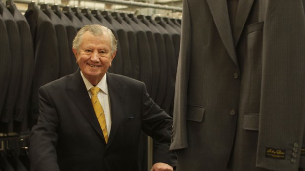 Maurice Lubansky, 85, is handing over the reins at the Stafford men's clothing group top his eldest daughter, Judy.