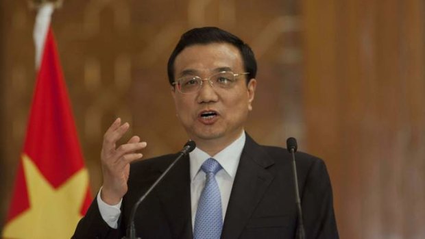 Chinese Prime Minister Li Keqiang.
