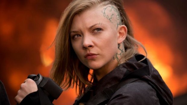 Plutarch's No. 2: Cressida, played by Natalie Dormer, in the latest <i>Hunger Games</i> movie.