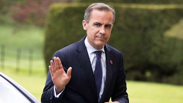 Back to the drawing board ... Mark Carney.