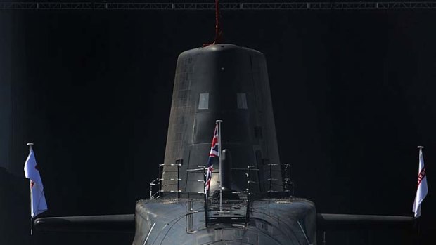 Submarine HMS Astute.