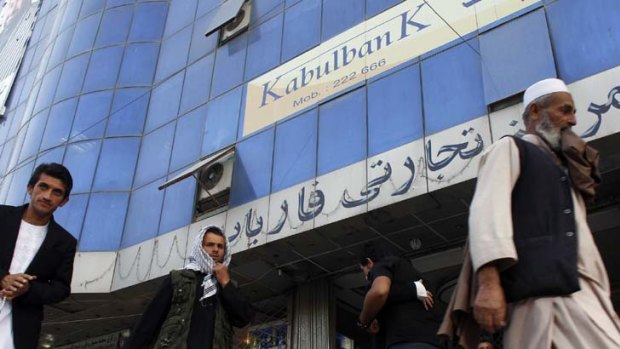 Kabul Bank ... embroiled in scandal.