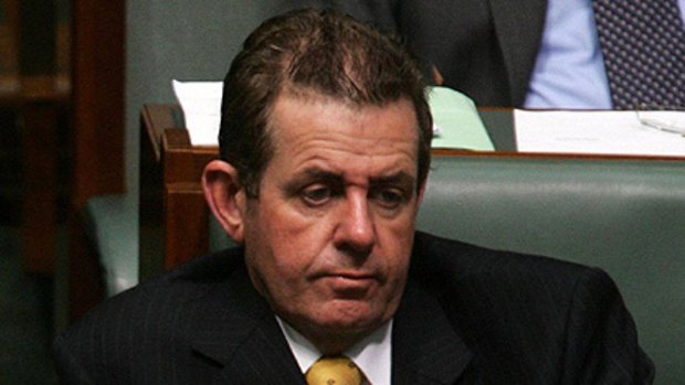 Peter Slipper ... believed to have been courted by Labor to take Speaker's chair.