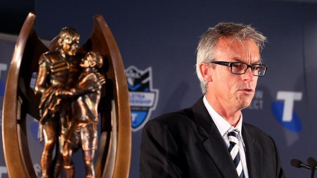 Embattled ... NRL CEO David Gallop in the spotlight for the wrong reasons.