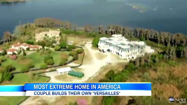 Nine kitchens ... David and Jackie Siegel are building the biggest house in America.