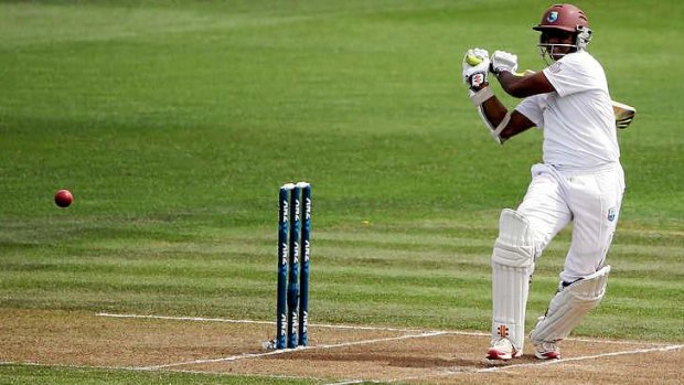 Shivnarine Chanderpaul has moved to sixth place on the all-time run-scorers list