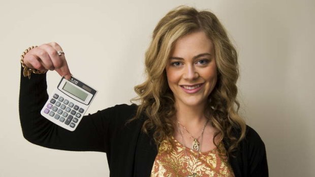 NUMBERS UP: No more calculators - well, at least not for the time being for Gungahlin College student Gemma Bonnici who hopes to make a career with psychology at its heart.