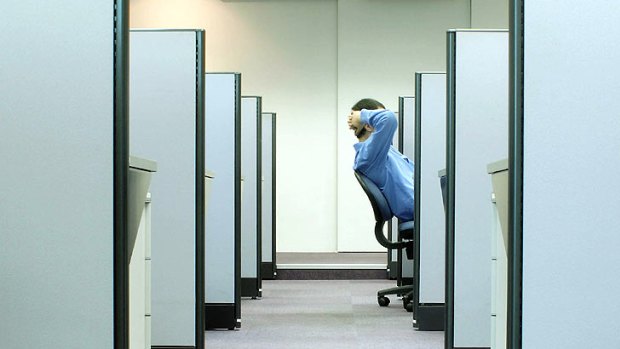 Boom times can mean more leg room for some, but it's less personal space on the whole for Brisbane's office workers.