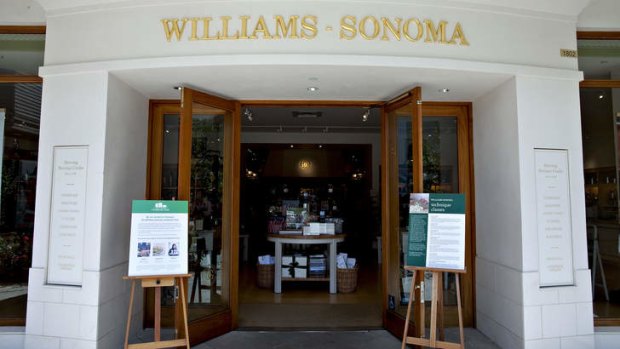 New home: US retailer Williams-Sonoma is coming.