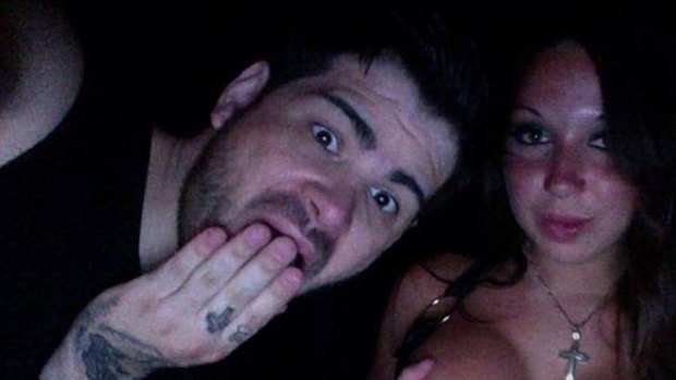 Hunter Moore in a photo he published on Instagram.